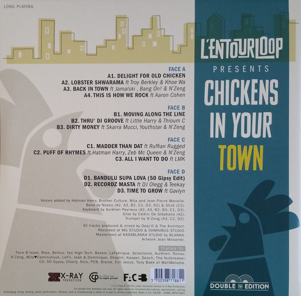 L'Entourloop - Chickens In Your Town 2LP